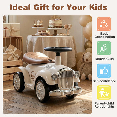 HONEY JOY Retro Kids Ride-on Toy