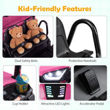 24V 2-Seater Ride on Dump Truck, 4WD Kids Ride on Car