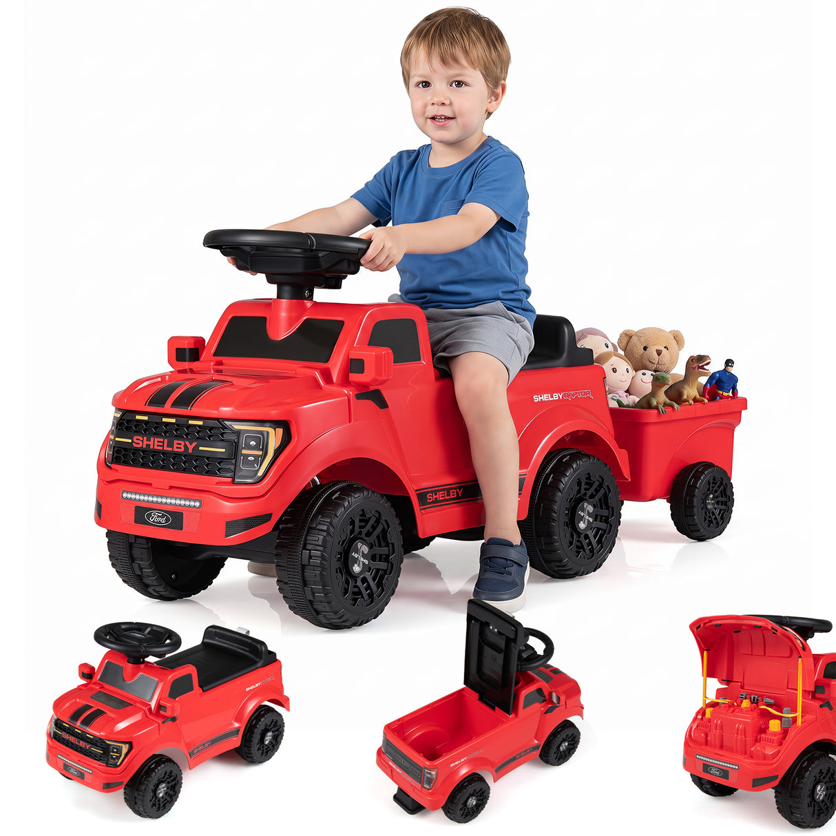 Licensed Ford Shelby F-150 Raptor Ride On Toy