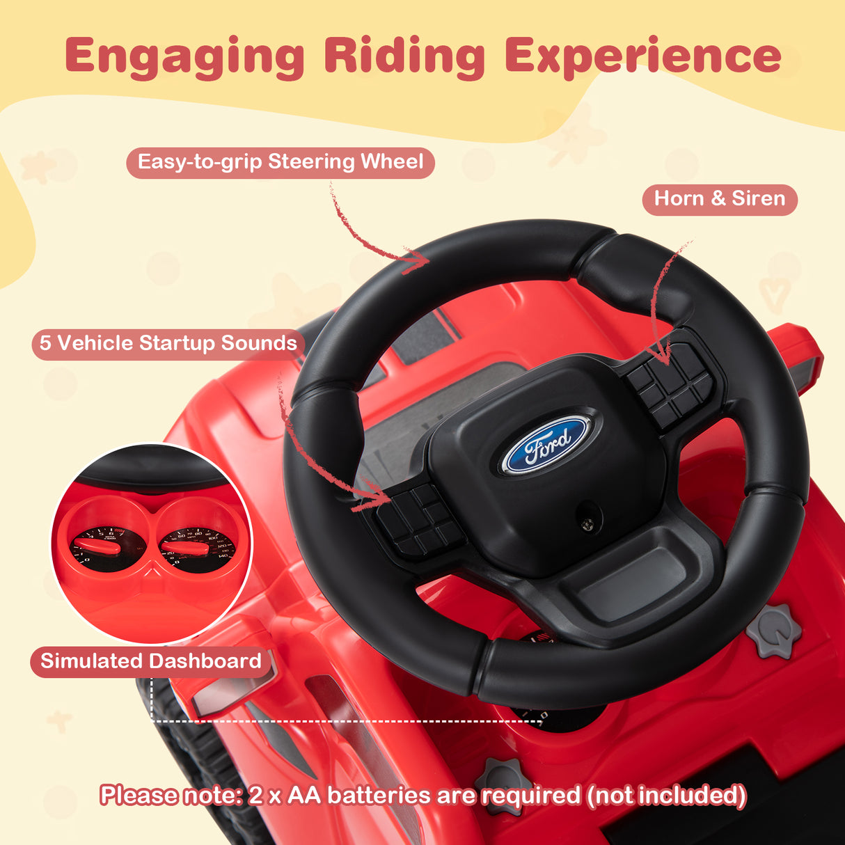 Licensed Ford Shelby F-150 Raptor Ride On Toy