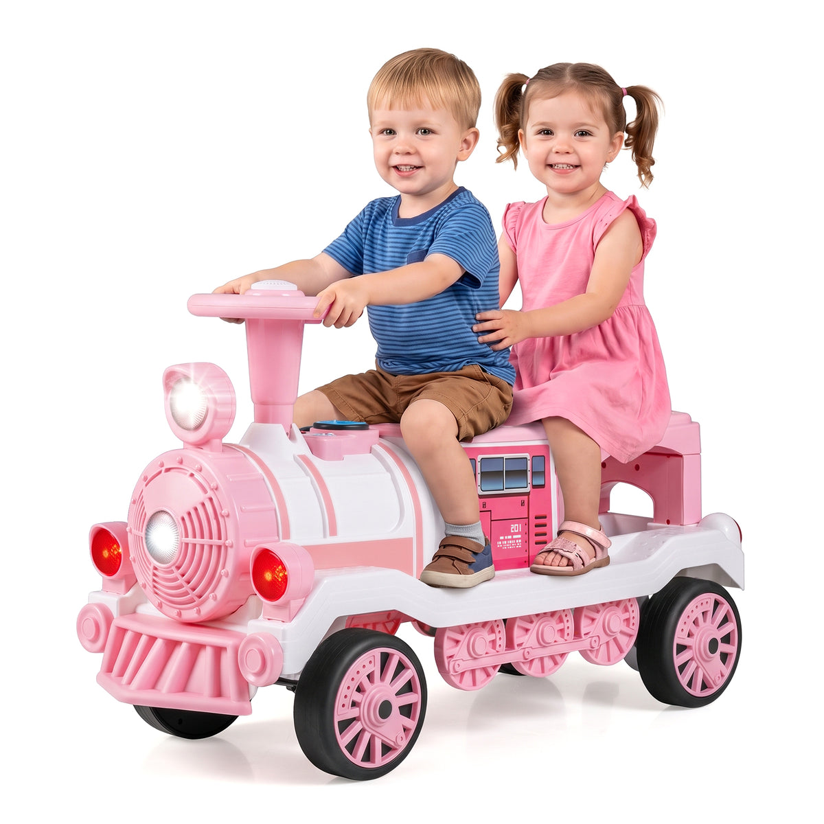 2 Seater Ride On Train for Kids Aged 3+