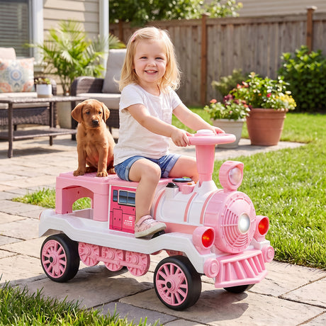 2 Seater Ride On Train for Kids Aged 3+