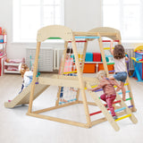 HONEY JOY 6-in-1 Jungle Gym Climber