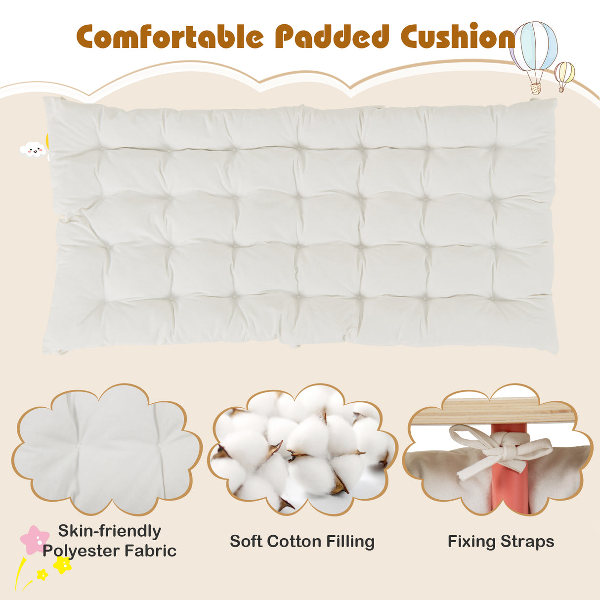 7-in-1 Triangular Set of 3, Baby Climbing Toys w/ Triangular Climber Arch Ramp Rocker