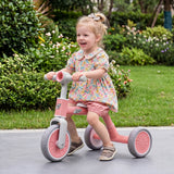 onvertible Kids Tricycle, Toddler Trike with 86° Limited Steering Angle, Carbon Steel Frame, Removable Pedals & Detachable Storage Basket