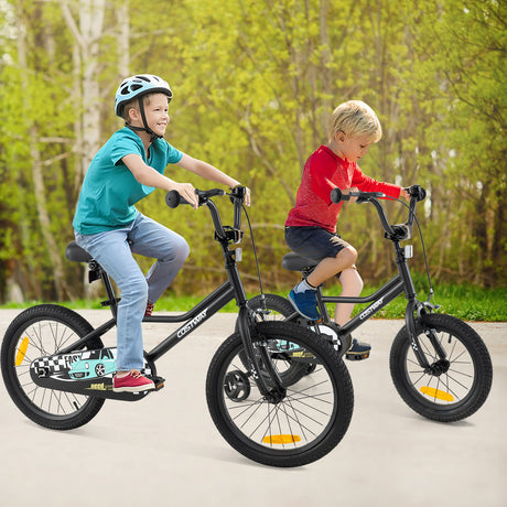 14/16/18-Inch Children Bicycle with Removable Training Wheels for 3-8 Years Old Boys and Girls