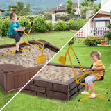 Sandbox Toy Digger, Outdoor Construction Excavator for 3+ Years Old Boys and Girls