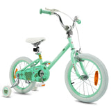 Children Training Bike with Adjustable Handlebar and Seat
