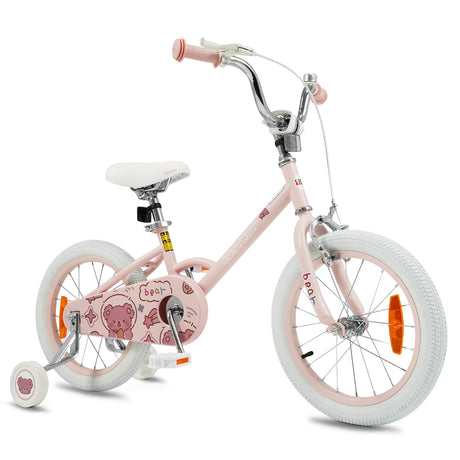 Children Training Bike with Adjustable Handlebar and Seat