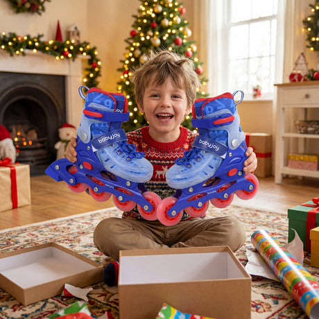 Kids Inline Skates with Light Up Wheels and Safety Protection for Beginners