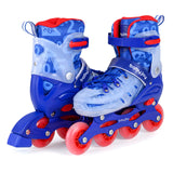 Kids Inline Skates with Light Up Wheels and Safety Protection for Beginners