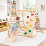 Indoor Jungle Gym for Kids, Foldable Climbing Set