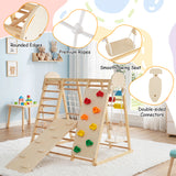 Indoor Jungle Gym for Kids, Foldable Climbing Set