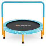 HONEY JOY 36” Kids Trampoline, Foldable Toddler Trampoline for Indoor and Outdoor