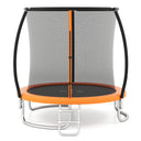 12FT 10FT 8FT Outdoor Trampoline, Heavy-Duty Recreational Trampoline with Safety Enclosure Net