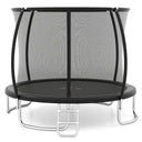 12FT 10FT 8FT Outdoor Trampoline, Heavy-Duty Recreational Trampoline with Safety Enclosure Net