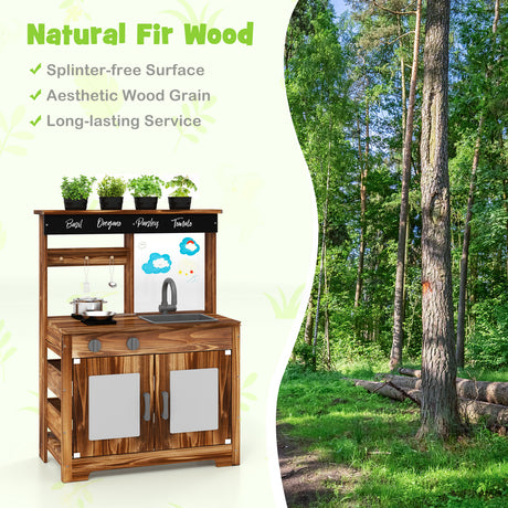 Outdoor Kitchen Playset for Kids 3+ Years Old