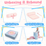 Kids Crawl and Climb foam Play Set Foam Climbing Blocks for Toddlers