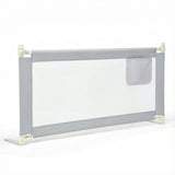 Bed Rail for Toddlers Vertical Lift Adjustable with Storage Pocket