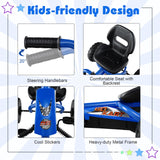 4 Wheel Toddler Ride On Pedal Car with Steering Handlebars