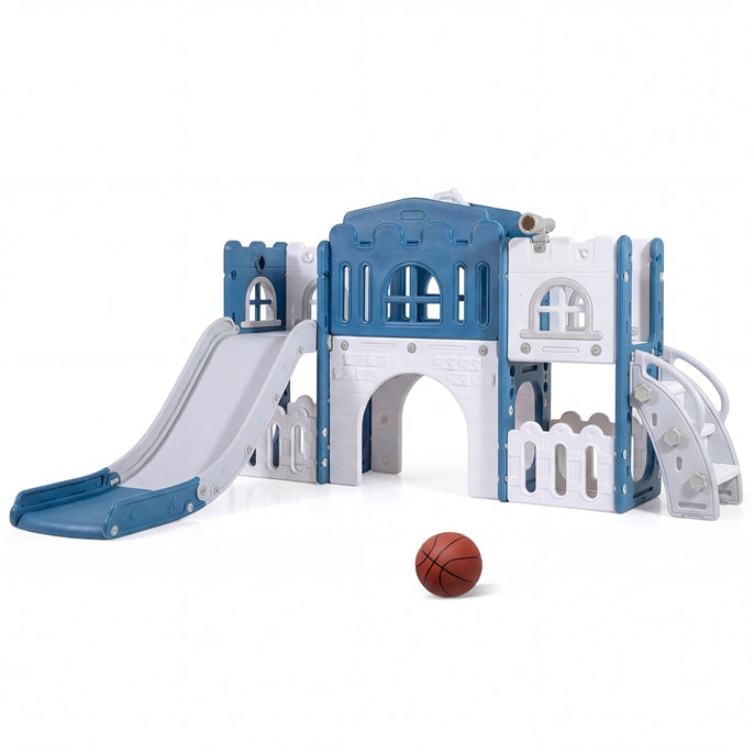 HONEY JOY All in 1 L-Shaped Slide for Toddlers Age 1-3