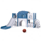 HONEY JOY All in 1 L-Shaped Slide for Toddlers Age 1-3