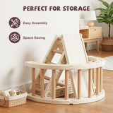 5-In-1 Montessori Climbing Toys with Double-Sided Ladder