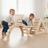 5-In-1 Montessori Climbing Toys with Double-Sided Ladder