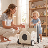 4-in-1 Push & Pull Wagon with 2-Level Adjustable Handle