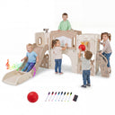 9 in 1 Toddler Slide Set, Kids Climber & Slide Playset for Boys & Girls Aged 3+ Years Old