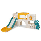 9 in 1 Toddler Slide Set, Kids Climber & Slide Playset for Boys & Girls Aged 3+ Years Old