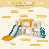 9 in 1 Toddler Slide Set, Kids Climber & Slide Playset for Boys & Girls Aged 3+ Years Old
