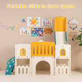 9 in 1 Toddler Slide Set, Kids Climber & Slide Playset for Boys & Girls Aged 3+ Years Old