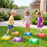 6 Pieces Stepping Stones for Kids with Cute Butterfly Theme