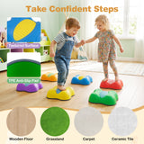 6 Pieces Stepping Stones for Kids with Cute Butterfly Theme