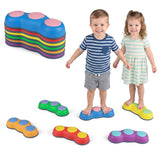 6 Pieces Stepping Stones for Kids with Cute Peanut Theme