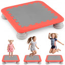 Mini Trampoline for Kids, 65 cm Trampoline Bouncing Board with 4 Removable & Non-Slip Foot Pads