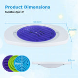 Balance Board for Kids with 3 Maze Discs & 2 Balls 2-in-1 Wobble Board for Sensory Training