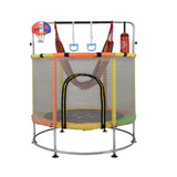 55" Kids Trampoline, Toddler Trampoline for for 3-6 Years Old Boys & Girls
