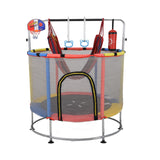 55" Kids Trampoline, Toddler Trampoline for for 3-6 Years Old Boys & Girls