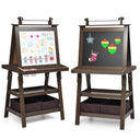 BABY JOY Kids Art Easel, 3 in 1 Double-Sided Standing Easel for Toddlers