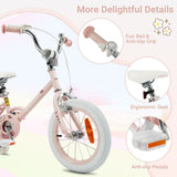 Children Training Bike with Adjustable Handlebar and Seat