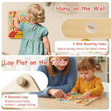 Educational Learning Clock Toy About Season and Weather