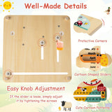 Educational Learning Clock Toy About Season and Weather