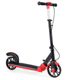 Foldable Scooter with 2 Light-up Wheels and 3-Height Adjustable Handle
