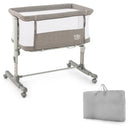 BABY JOY 3 in 1 Baby Bedside Bassinet Baby Cot with Mattress & 5 Adjustable Height