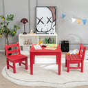 HONEY JOY 3-Piece Kids Table & Chairs Set