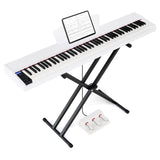 HONEY JOY 88-Key Portable Digital Piano Keyboard with Stand Electric Piano