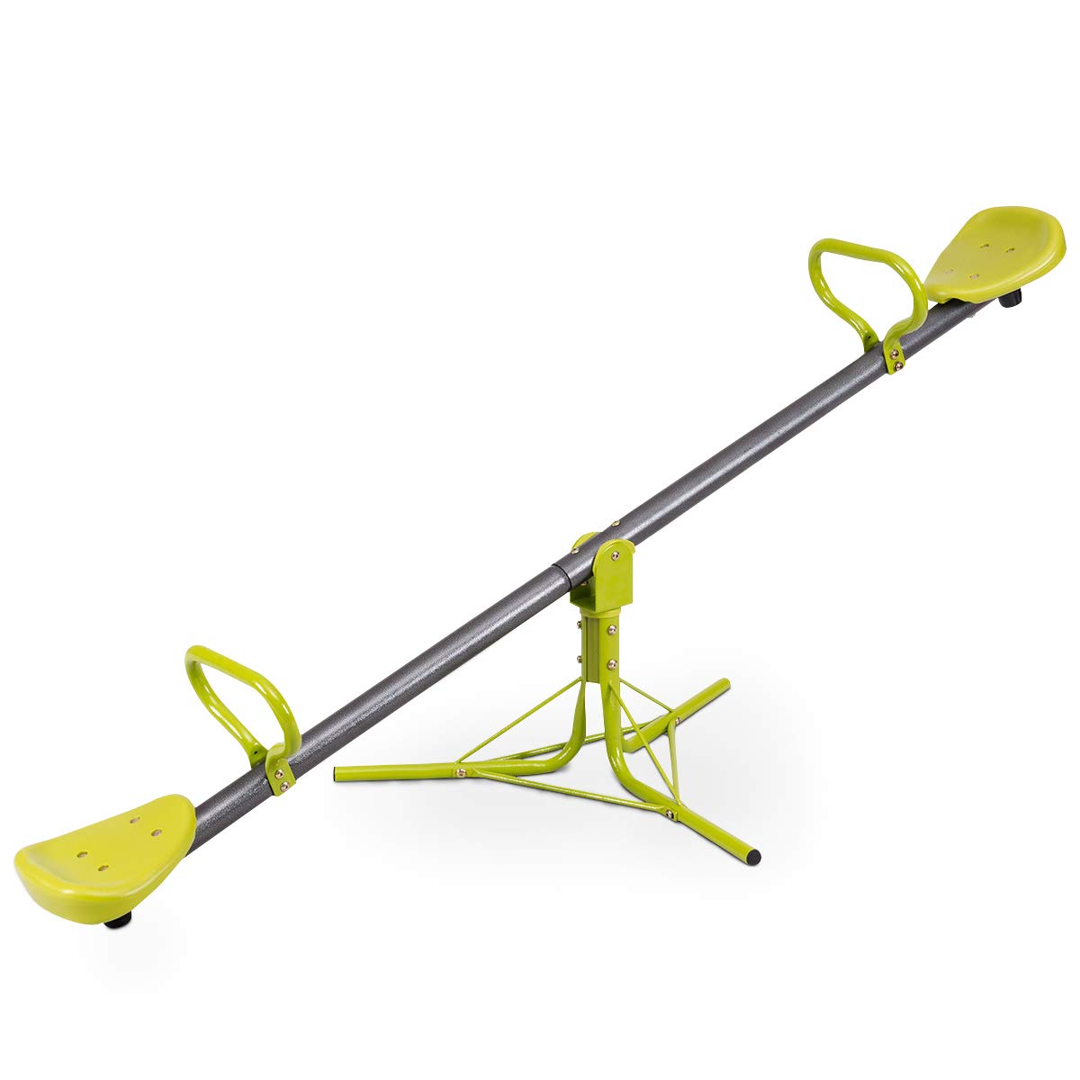 Swivel Children Teeter Totter Outdoor Play Set for 2 Children