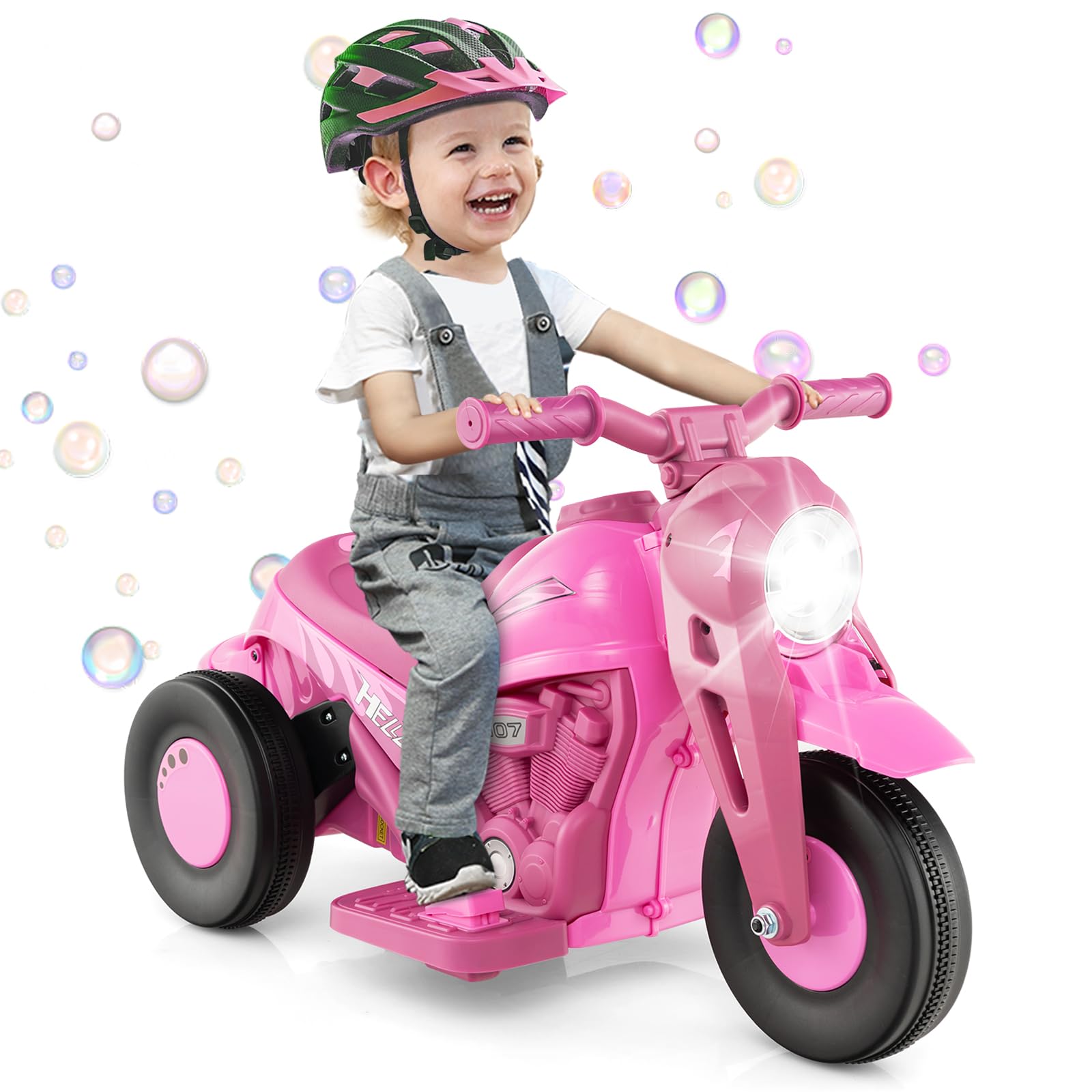 bino♡ HONEY JOY Kids Motorcycle 6V Battery Powered Ride on Motorbike